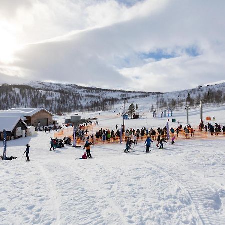 Exclusive Mountain Cabin With Spectacular Views At The Top Of Hodlekve With Possibility Of Extra Unit 송달 외부 사진