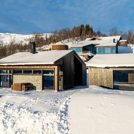 Exclusive Mountain Cabin With Spectacular Views At The Top Of Hodlekve With Possibility Of Extra Unit 송달 외부 사진