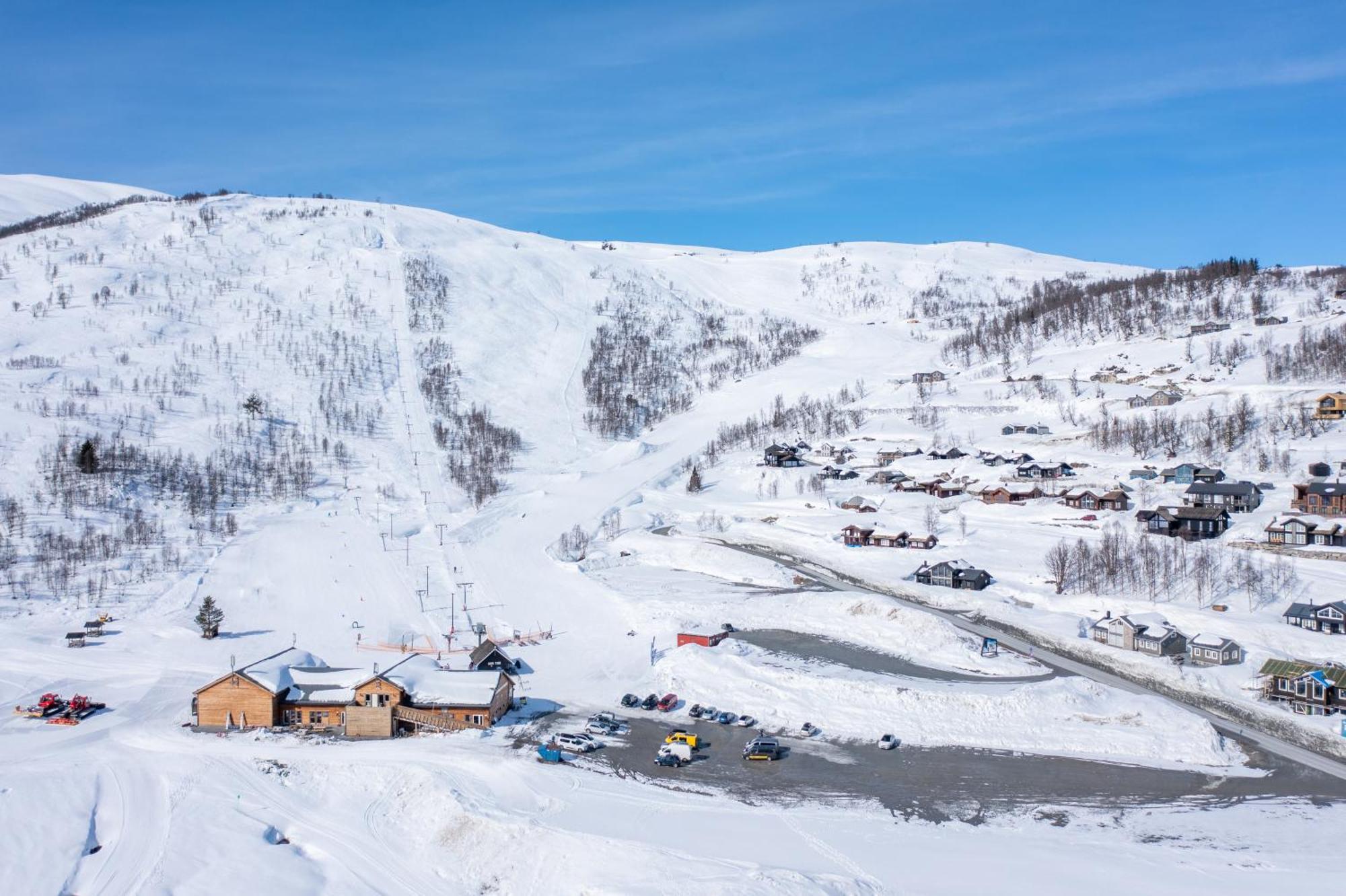 Exclusive Mountain Cabin With Spectacular Views At The Top Of Hodlekve With Possibility Of Extra Unit 송달 외부 사진
