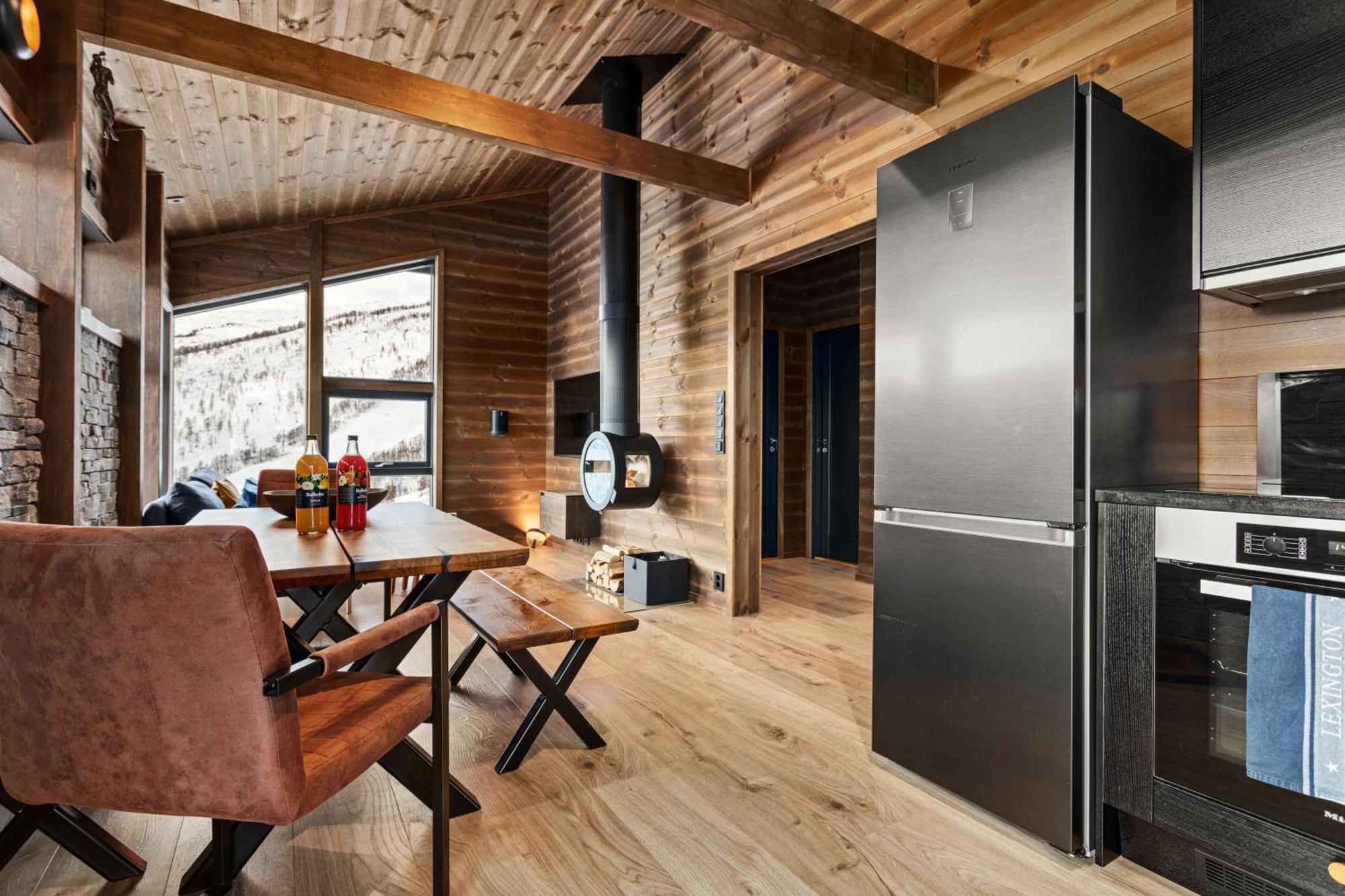 Exclusive Mountain Cabin With Spectacular Views At The Top Of Hodlekve With Possibility Of Extra Unit 송달 외부 사진